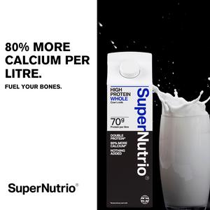 SuperNutrio High Protein Whole Cow's Milk 1L - gallery image 3