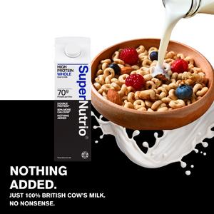 SuperNutrio High Protein Whole Cow's Milk 1L - gallery image 4