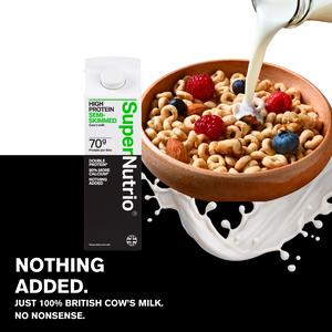 SuperNutrio High Protein Semi Skimmed Cow's Milk 1L - gallery image 4