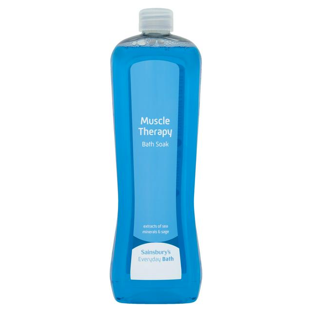 Sainsburys Sainsbury's Everyday Bath Muscle Therapy Bath Soak 750ml