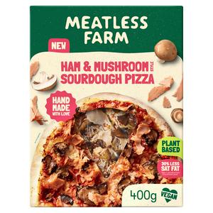 Meatless Farm Ham & Mushroom Style Sourdough Pizza 400g