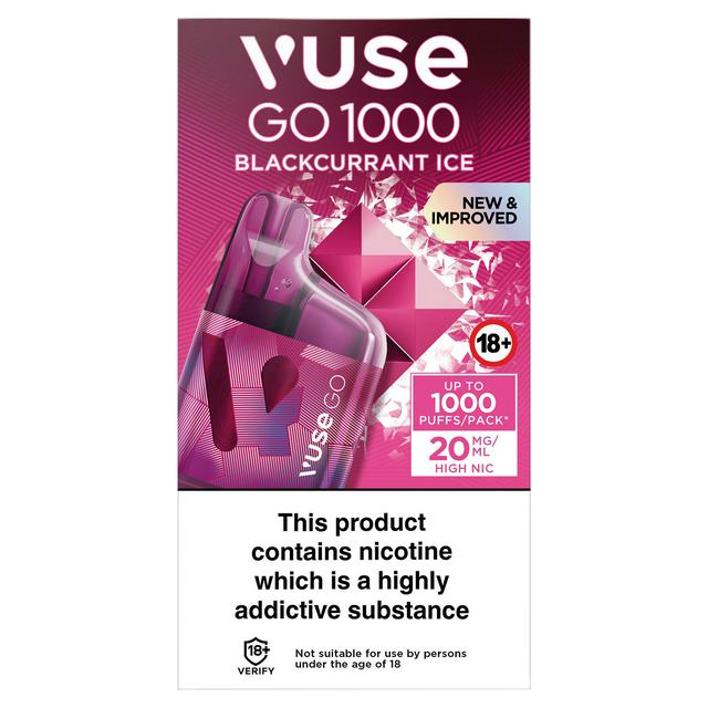 vuse go blackcurrant ice Vuse Go Blackcurrant Ice 800 Puffs main image 0