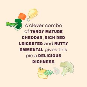 Higgidy Three Cheese Cauliflower & Broccoli Pie with Garlic & Thyme Crumb 200g - gallery image 5