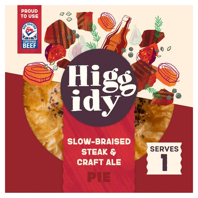 Higgidy Slow Braised Steak & Craft Ale Pie 200g - gallery image 1