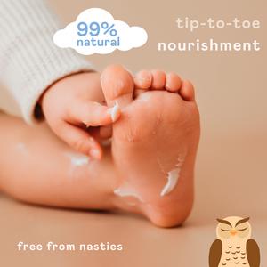Nala's Baby Vanilla Cloud Body Lotion with Oats Coconut & Hibiscus 200ml - gallery image 3