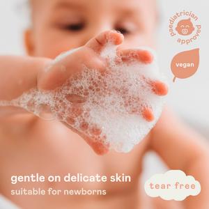 Nala's Baby Body Wash & Shampoo with Oats Camomile Hibiscus 200ml - gallery image 4