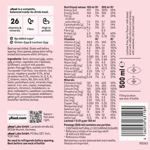 yfood Ready to Drink Complete Meal Fresh Berry 500ml - gallery image 3