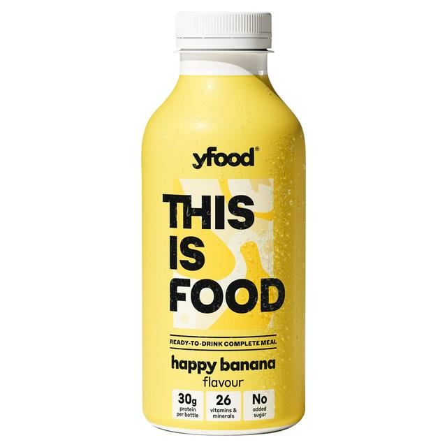 yFood 500ml Happy Banana Ready to Drink Complete Meal Drink - gallery image 1