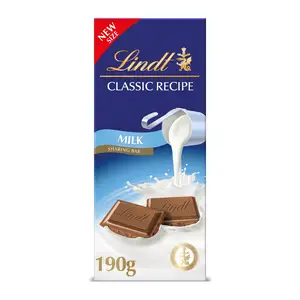 Lindt Classic Recipe Milk Chocolate Bar 190g