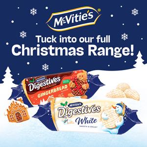 McVitie's Digestives 266g Gingerbread Chocolate Biscuit, Festive Edition - gallery image 5