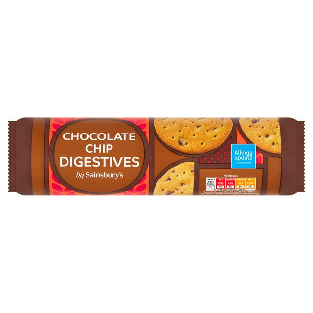 Sainsburys Sainsbury's 400g Chocolate Chip Digestives