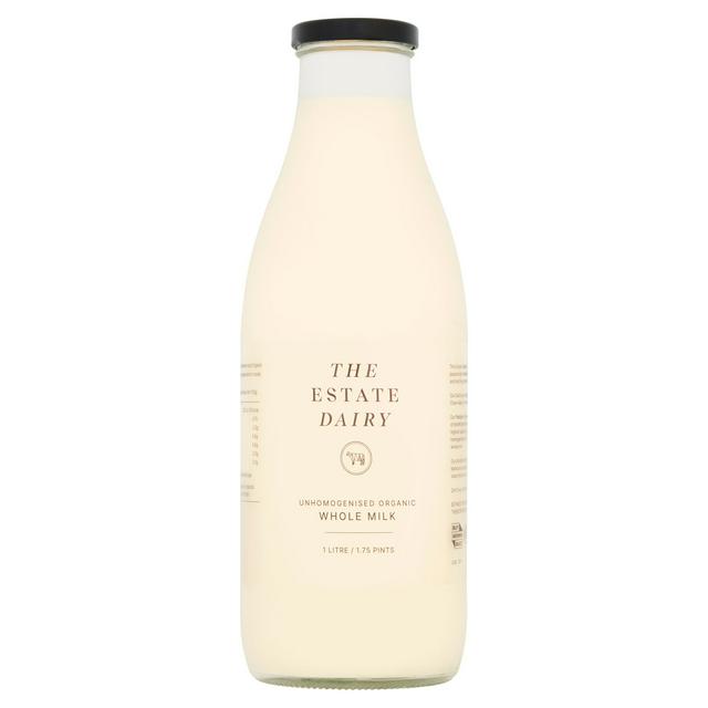 The Estate Dairy Unhomogenised Organic Whole Milk 1L - gallery image 1