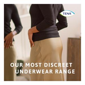 TENA Silhouette Incontinence Pants White L Pack x10 - gallery image 3