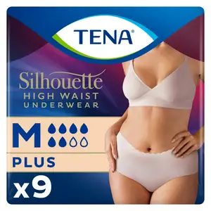 Tena Silhouette Incontinence Pants Cream M Pack x9