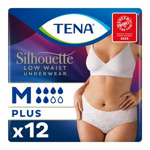 Tena Silhouette Incontinence Pants White M Pack x12