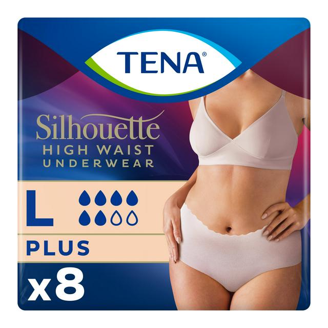 Tena Silhouette Incontinence Pants Cream L Pack x8 - gallery image 1