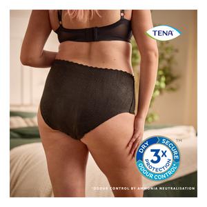TENA Silhouette Incontinence Pants Black M Pack x9 - gallery image 5