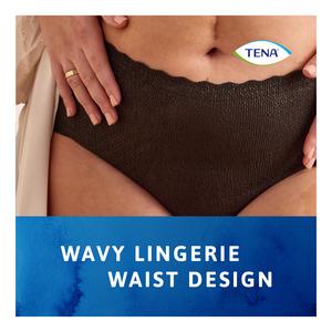 TENA Silhouette Incontinence Pants Black L Pack x8 - gallery image 3