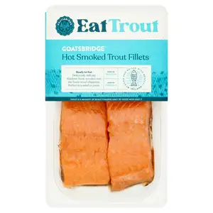 Sainsbury's Hot Smoked Trout Fillets x 2 170g (Ready to Eat)