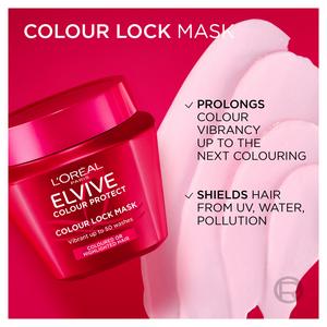 L'Oréal Elvive Colour Protect Hair Mask 300ml - gallery image 2