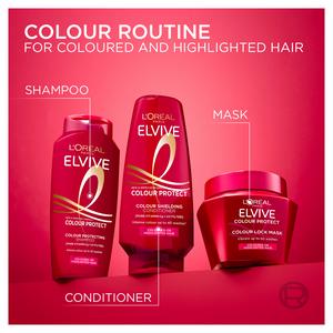 L'Oréal Elvive Colour Protect Hair Mask 300ml - gallery image 5
