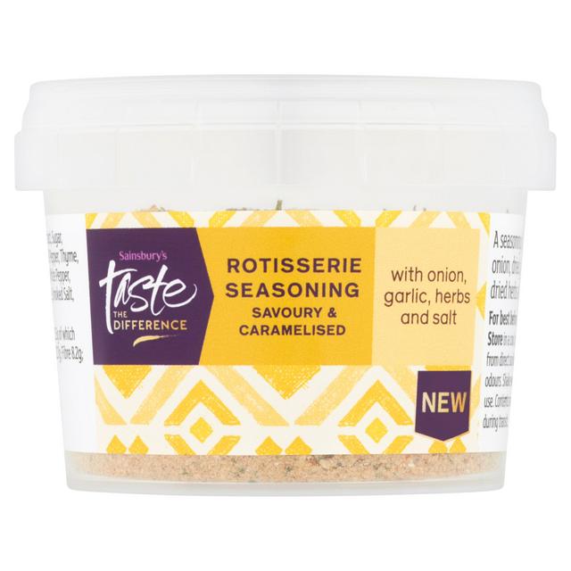 Sainsbury's Savoury & Caramelised Rotisserie Seasoning, Taste the
