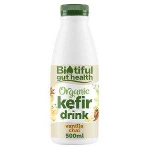 Biotiful Gut Health Organic Vanilla Chai Kefir Drink 500ml