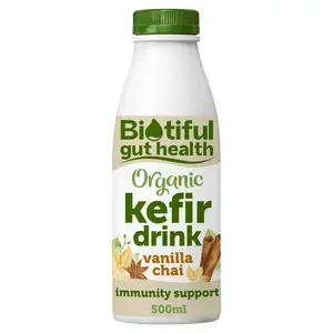 Biotiful Gut Health Organic Vanilla Chai Kefir Drink 500ml