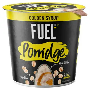 Fuel10K High Protein Golden Syrup Porridge Pot 70g