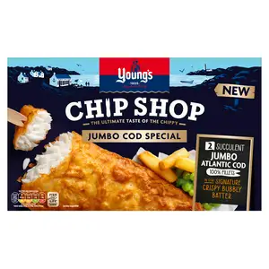 Young's Chip Shop Jumbo Cod Special 480g