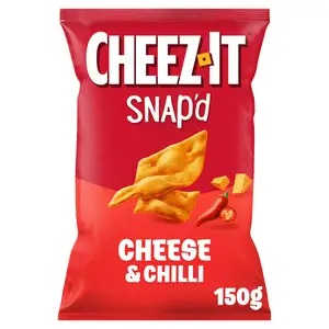 Cheez-It Cheese & Chilli Thin & Crispy Baked Snacks 150g