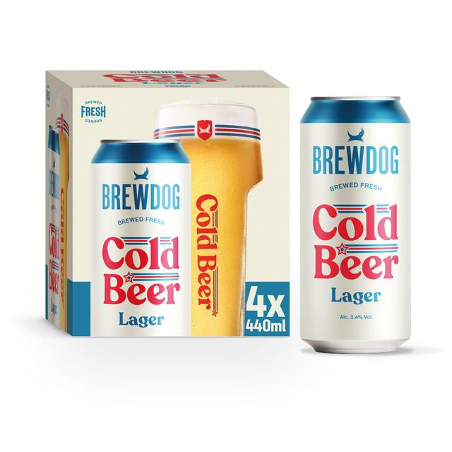 BrewDog Cold Beer 4 x 440ml