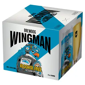 BrewDog Wingman Alcohol Free Session IPA 4x330ml