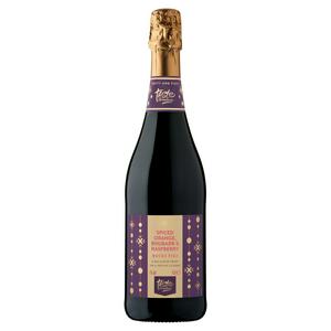 Sainsbury's Spiced Orange, Rhubarb & Raspberry Bucks Fizz Sparkling Wine, Taste the Difference 75cl