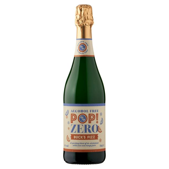 Sainsbury's Pop! 0.5% Low Alcohol Zero Buck's Fizz 75cl - gallery image 1