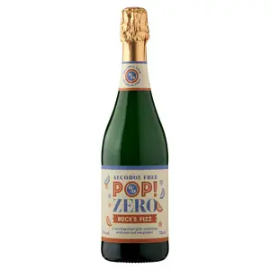 Sainsbury's Pop Zero Buck's Fizz 75cl