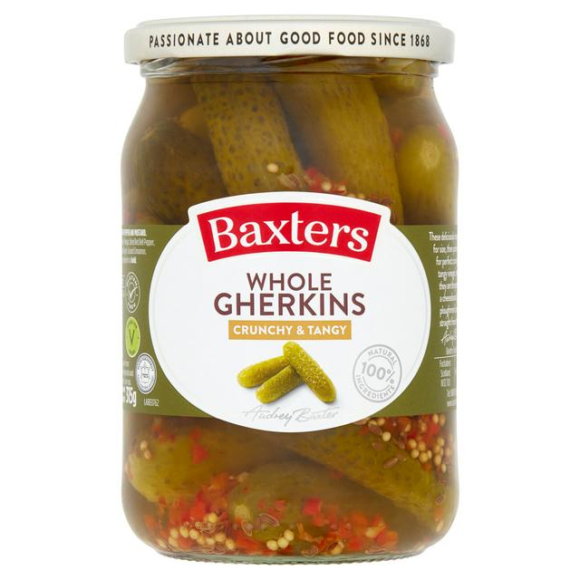 Baxters Whole Gherkins 600g - gallery image 1