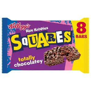 Kellogg's Rice Krispies Squares Chocolatey Bars 8x36g