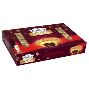 Mr Kipling Winter Berry & Custard Crumble Tarts x6 - gallery image 2
