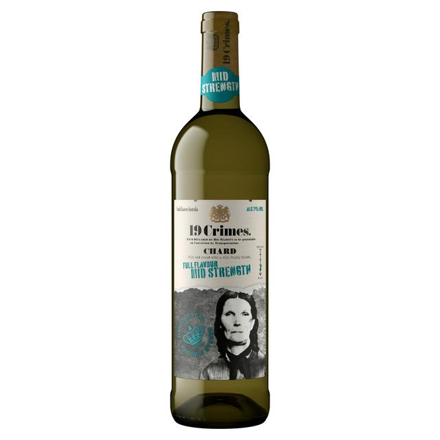 19 Crimes Chardonnay Mid Strength 7% Wine