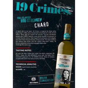 19 Crimes Chardonnay Mid Strength 7% Wine - gallery image 5