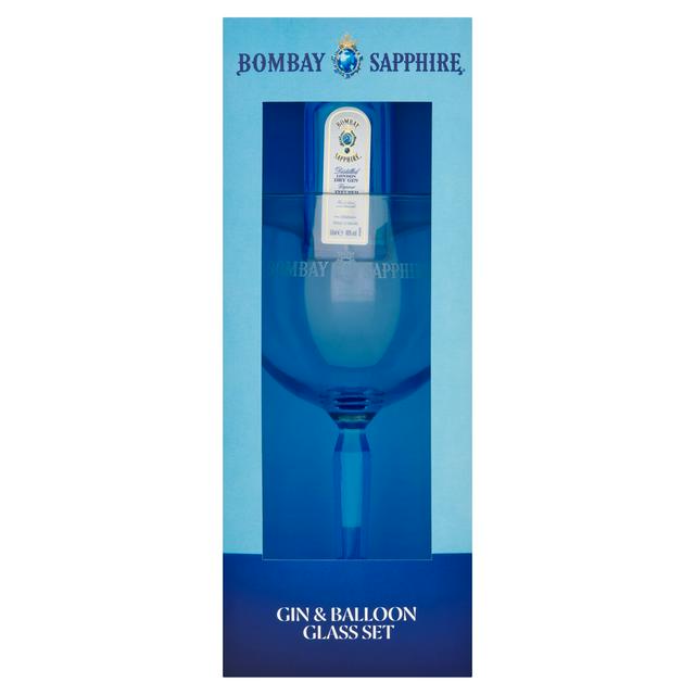 Bombay Sapphire Gin & Balloon Glass Set 5cl - gallery image 1