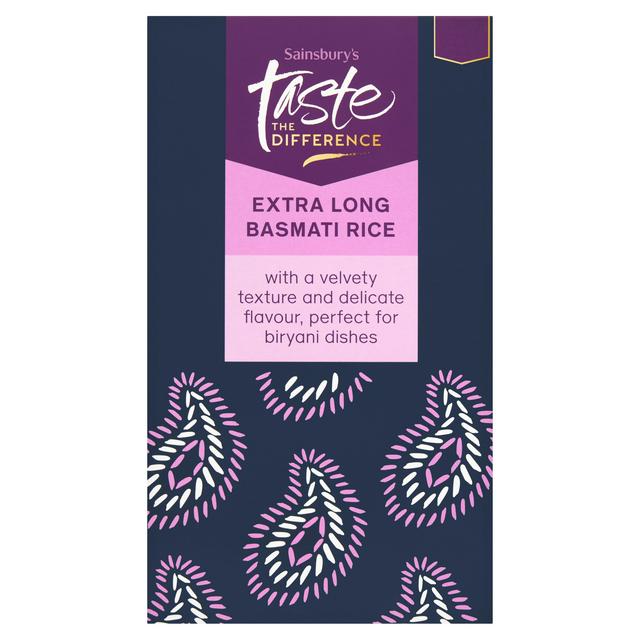 Sainsbury's Basmati Rice Extra Long, Taste the Difference 500g - gallery image 1
