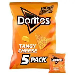 Doritos Tangy Cheese Tortilla Chips Multipack Crisps 5x30g