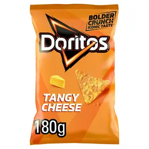 Doritos Tangy Cheese Tortilla Chips Sharing Bag Crisps 180g