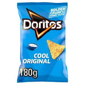 Doritos Cool Original Tortilla Chips Sharing Bag Crisps 180g