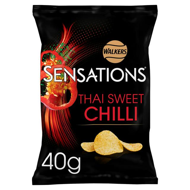 Walkers Sensations Thai Sweet Chilli Grab Bag Crisps 40g - gallery image 1