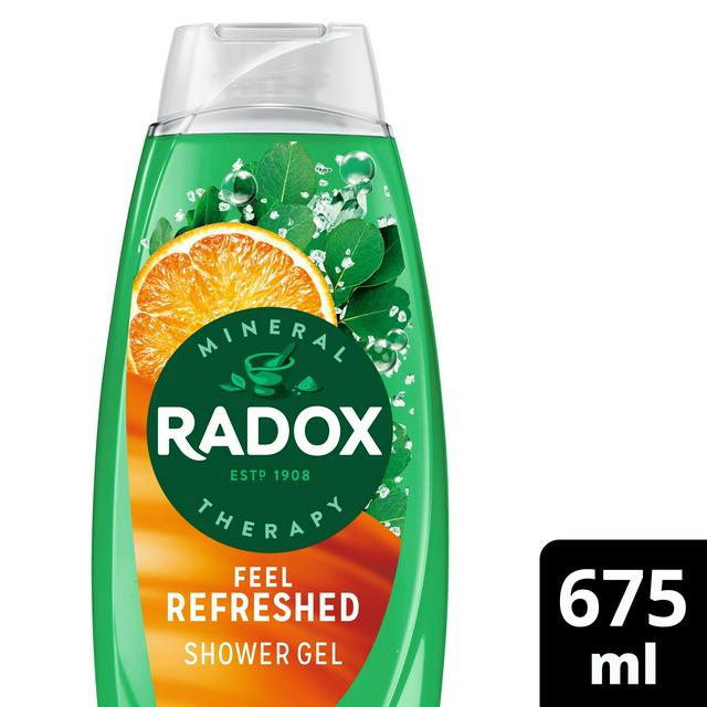 Radox Mineral Therapy Body Wash Feel Refreshed 675ml - gallery image 1