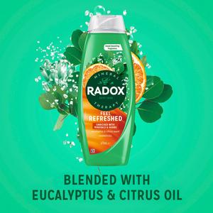 Radox Mineral Therapy Body Wash Feel Refreshed 675ml - gallery image 2