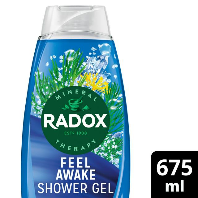 Radox Mineral Therapy 2in1 Body Wash & Shampoo Feel Awake 675ml - gallery image 1